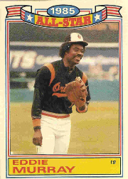 1986 Topps Glossy All-Stars Gray Stock Baseball Cards     002      Eddie Murray